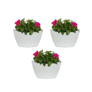 Wall planter - Capillaire irrigratie - Pak 3 Grijze